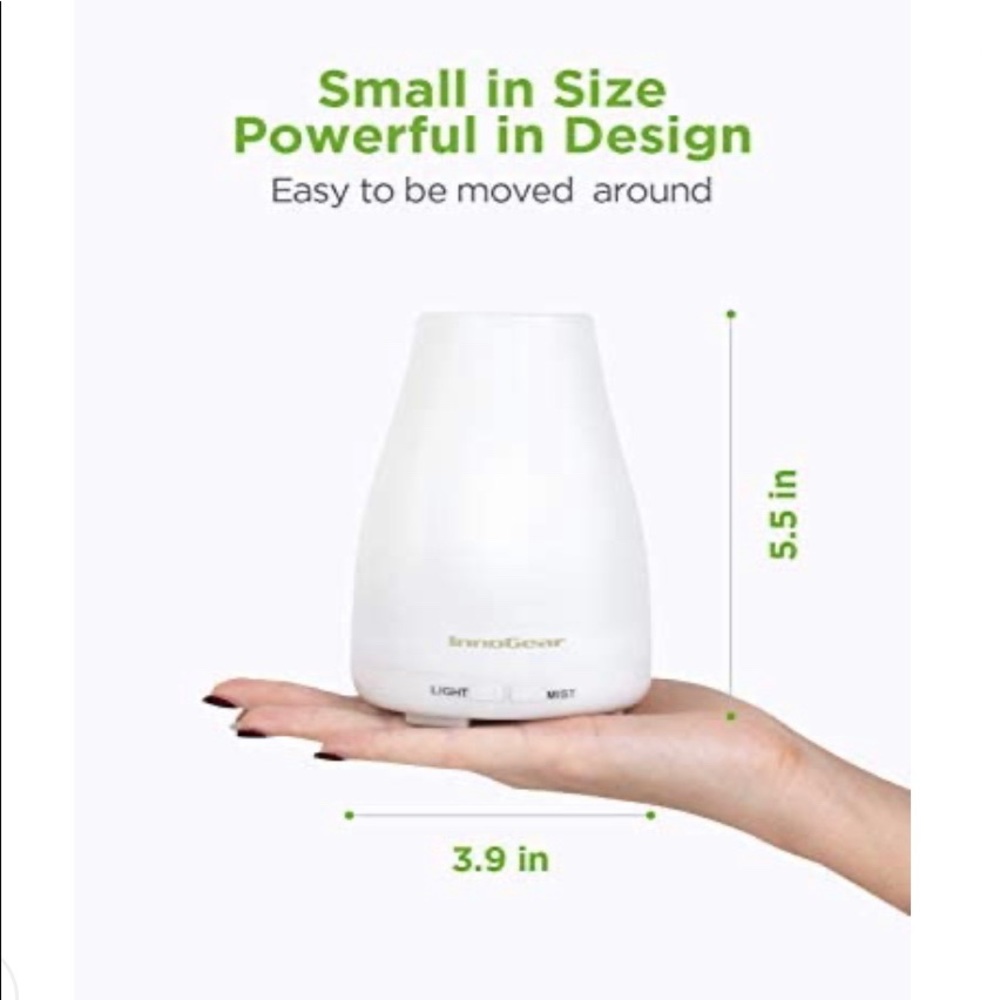InnoGear Aromatherapy Oil Diffuser Color Change 🌈 - Picture 4 of 8